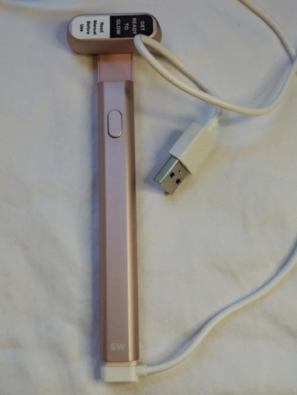 Solawave 4 in 1 Skincare Wand, Rose Gold. Never Used